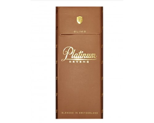  Сигареты Platinum Seven Slim Gold (Платинум Севен Слим Голд)